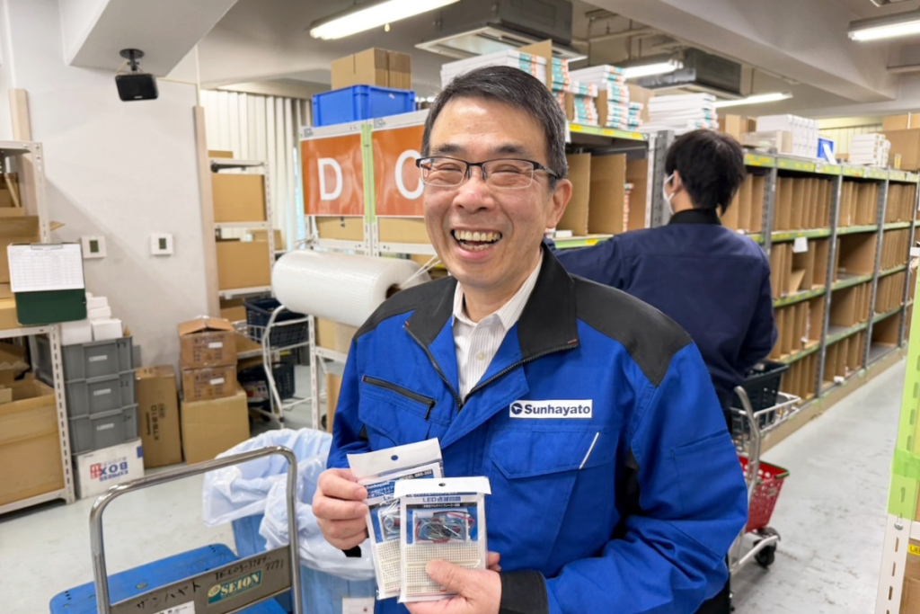 サンハヤト株式会社 様 ブース出展の様子②